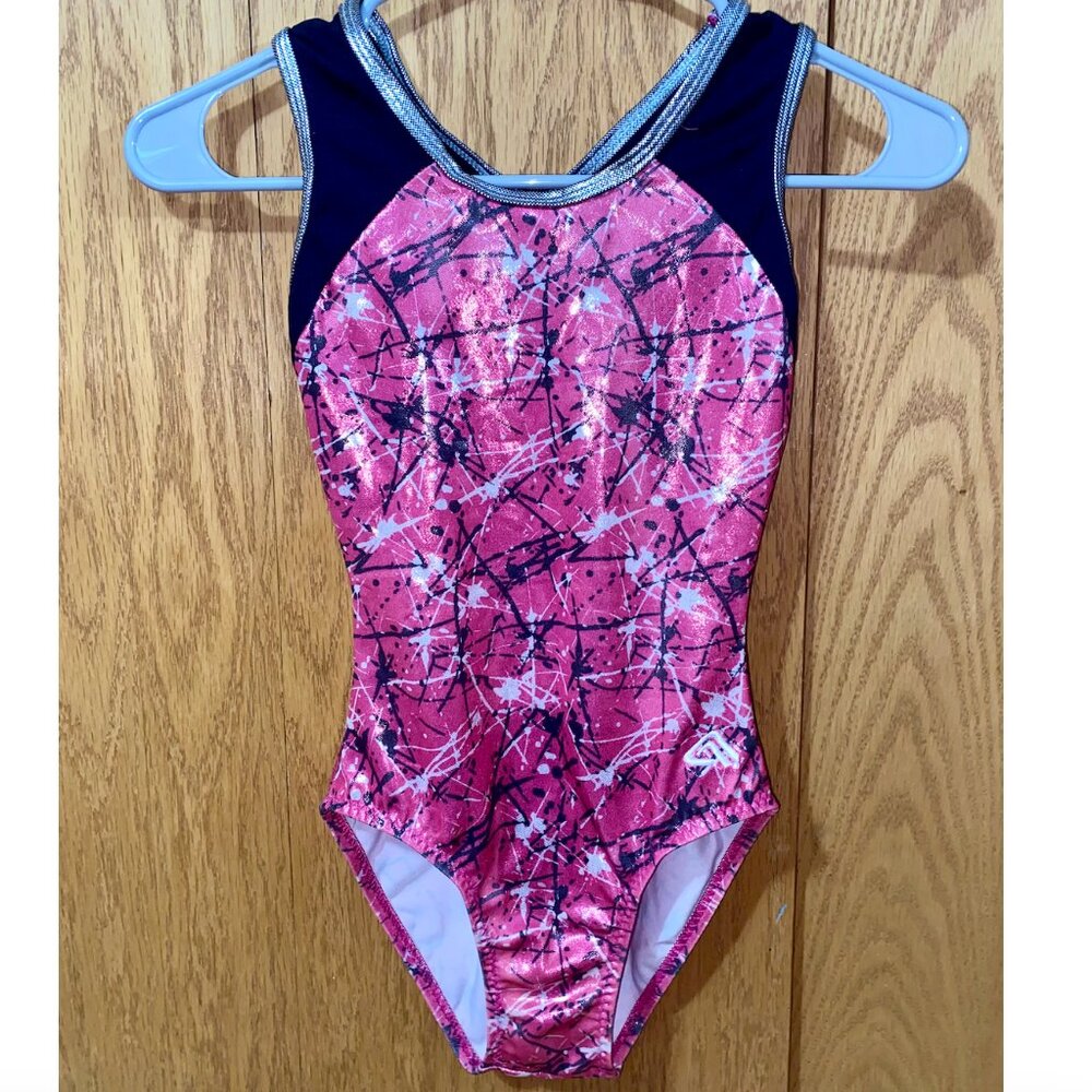 Pink Gymnastics Leotard